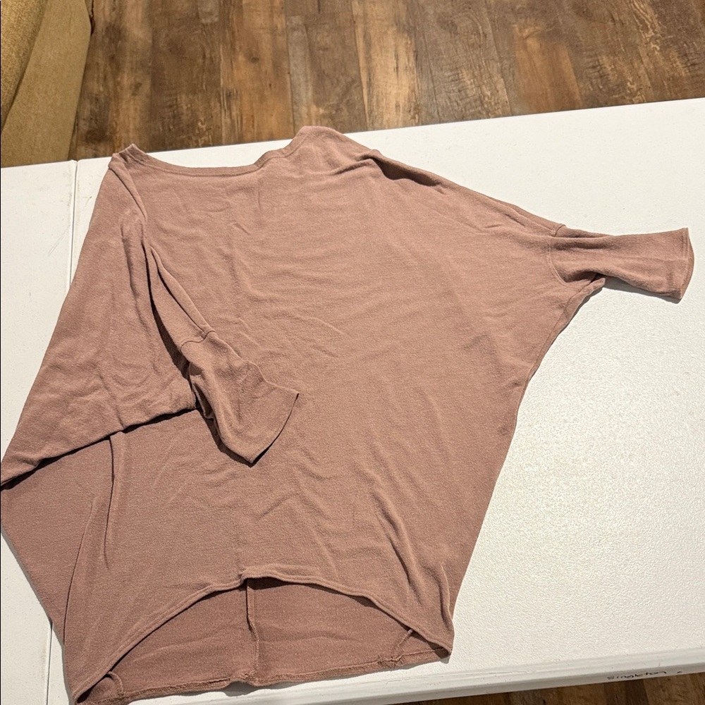 Jolie Mauve Batwing Sleeve Tee